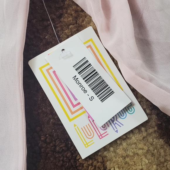 Lularoe Monroe, size small, fringe, great swimsuit cover-up! - Picture 2 of 5